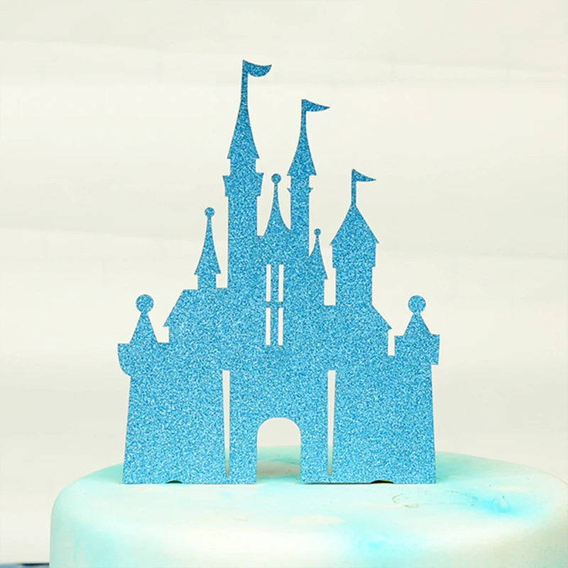 1 lote –  Bolo da Princesa Frozen Elsa e Anna, Enfeite para Cupcake, Bandeirinha para Bolo, Decoração de Festa de Aniversário para Meninas