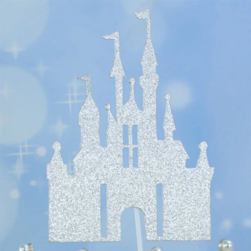 1 lote –  Bolo da Princesa Frozen Elsa e Anna, Enfeite para Cupcake, Bandeirinha para Bolo, Decoração de Festa de Aniversário para Meninas