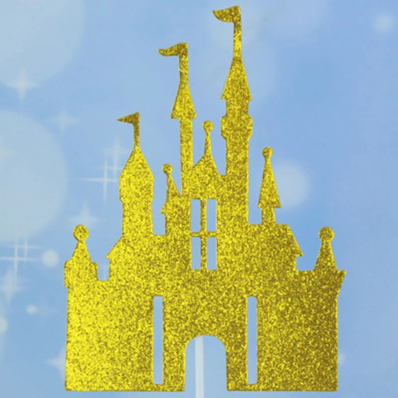 1 lote –  Bolo da Princesa Frozen Elsa e Anna, Enfeite para Cupcake, Bandeirinha para Bolo, Decoração de Festa de Aniversário para Meninas