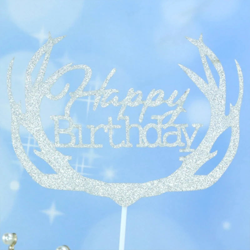 1 lote –  Bolo da Princesa Frozen Elsa e Anna, Enfeite para Cupcake, Bandeirinha para Bolo, Decoração de Festa de Aniversário para Meninas