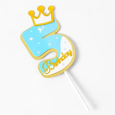 1 lote –  Bolo da Princesa Frozen Elsa e Anna, Enfeite para Cupcake, Bandeirinha para Bolo, Decoração de Festa de Aniversário para Meninas