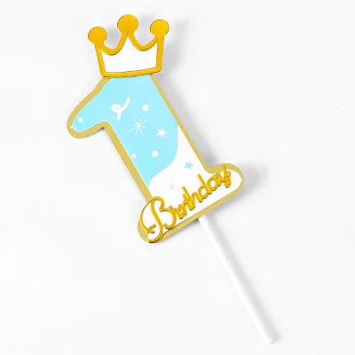 1 lote –  Bolo da Princesa Frozen Elsa e Anna, Enfeite para Cupcake, Bandeirinha para Bolo, Decoração de Festa de Aniversário para Meninas
