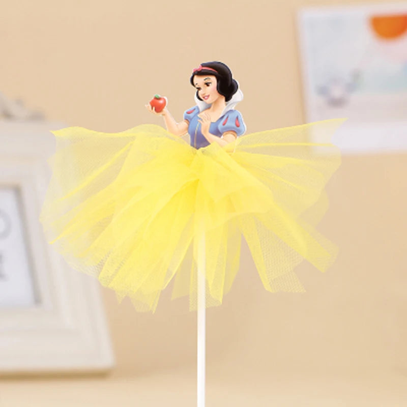 1 lote –  Bolo da Princesa Frozen Elsa e Anna, Enfeite para Cupcake, Bandeirinha para Bolo, Decoração de Festa de Aniversário para Meninas