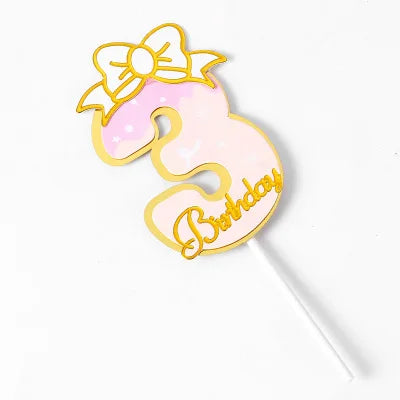 1 lote –  Bolo da Princesa Frozen Elsa e Anna, Enfeite para Cupcake, Bandeirinha para Bolo, Decoração de Festa de Aniversário para Meninas