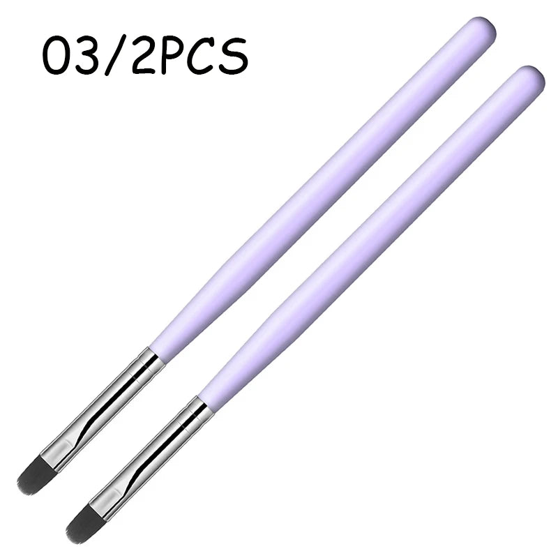1 a 9 Peças – Pincel para Nail Art – Pontas 3D, Desenhos, Fototerapia, Acrílico, Gel UV, Extensão e Pintura