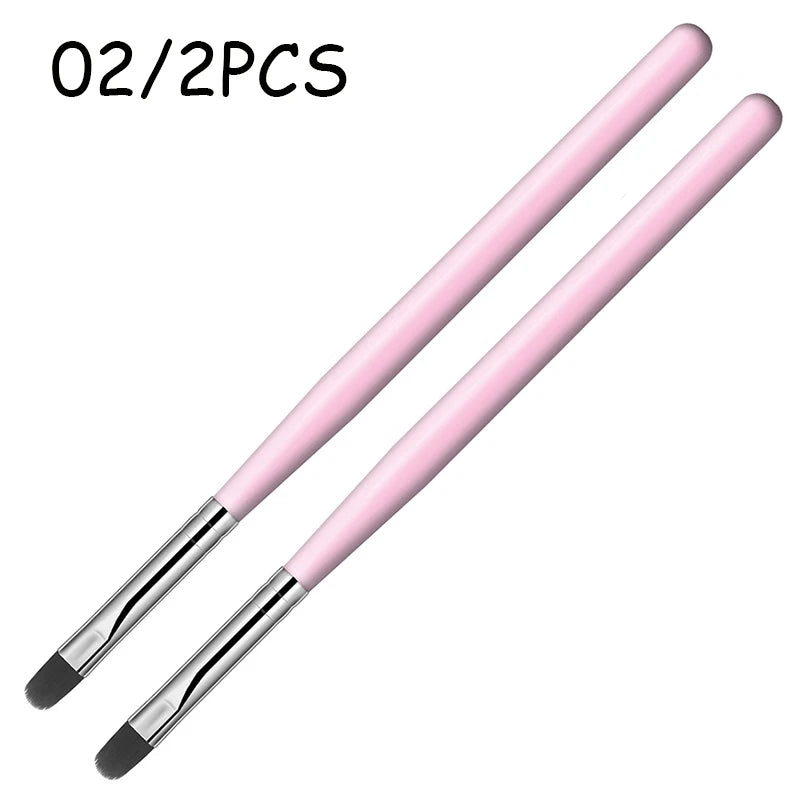 1 a 9 Peças – Pincel para Nail Art – Pontas 3D, Desenhos, Fototerapia, Acrílico, Gel UV, Extensão e Pintura