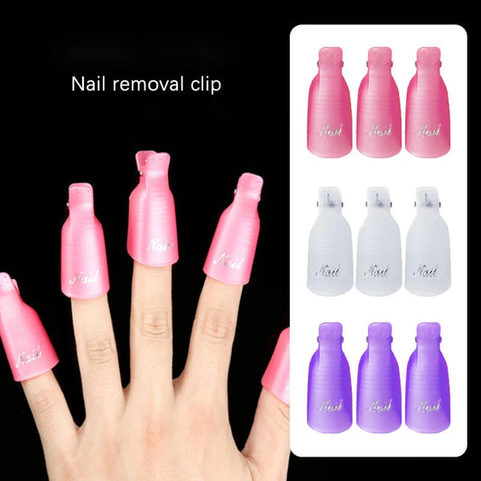 10 unidades – Clipes Removedores de Unhas Acrílicas