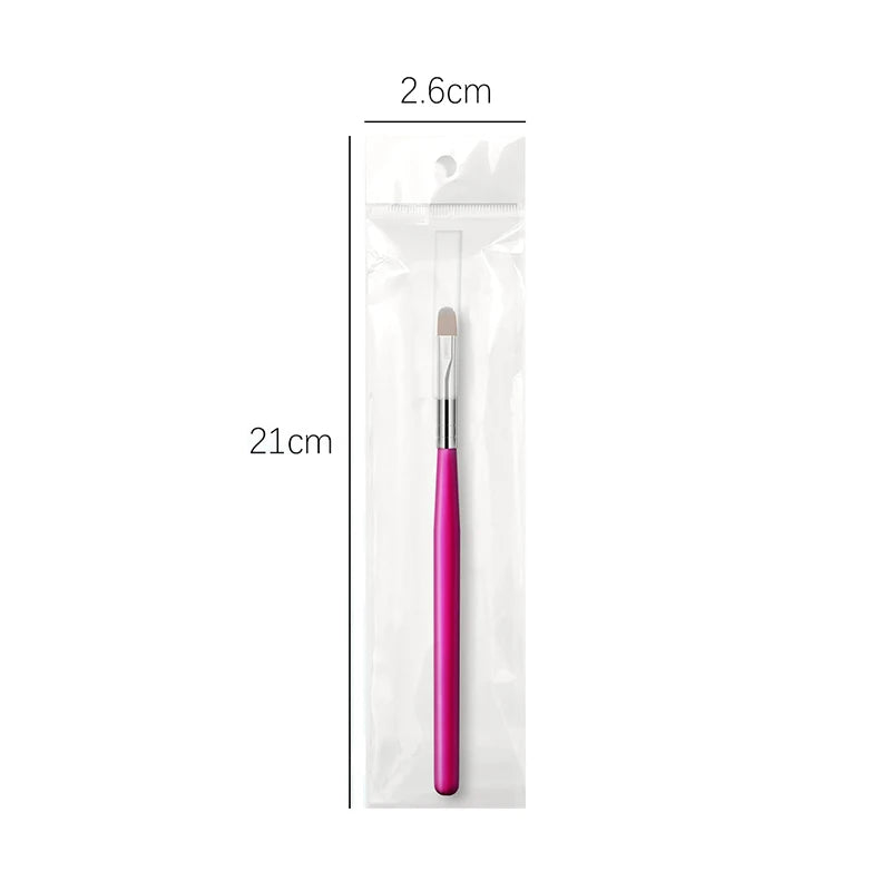 1 a 9 Peças – Pincel para Nail Art – Pontas 3D, Desenhos, Fototerapia, Acrílico, Gel UV, Extensão e Pintura